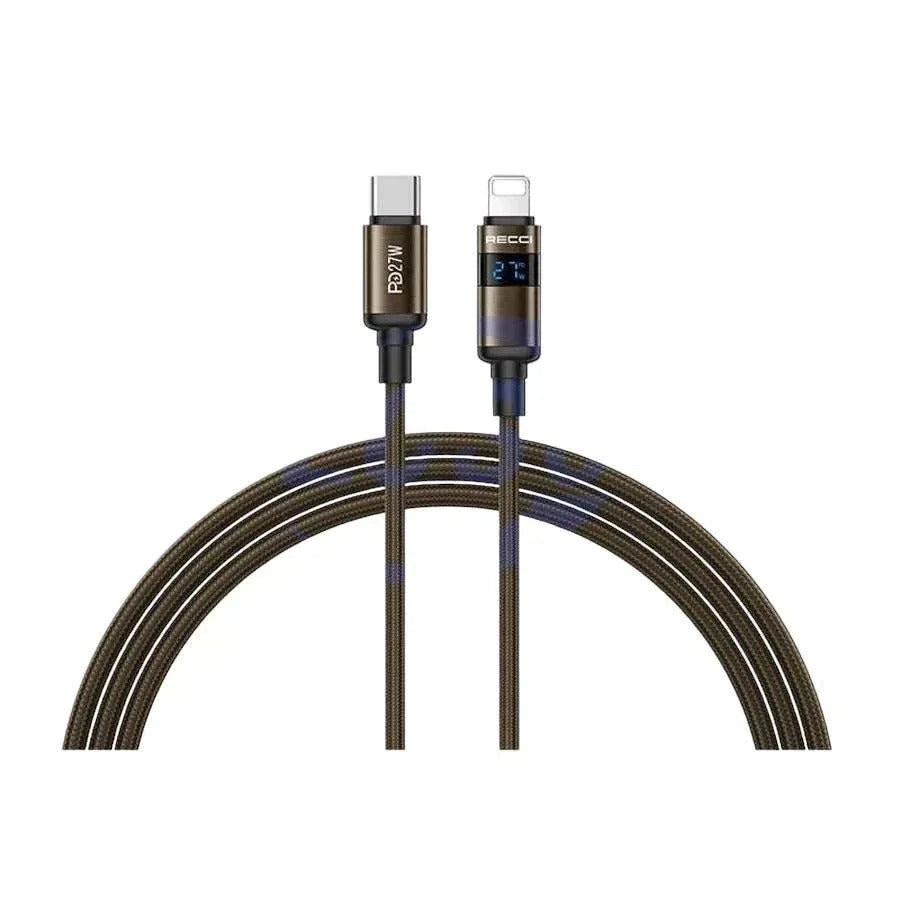 RECCI PD 27w Type-C to Lightening Data Cable