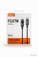RECCI PD 27w Type-C to Lightening Data Cable