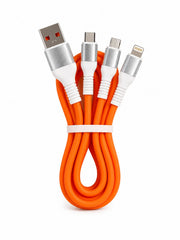 Universal Fast Charging USB-C-Micro-Lightening 3 in 1 Cable