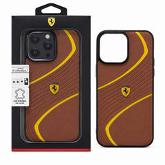 Ferrari Copy Rubber iPhone 14, 15 Cover
