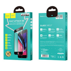 hoco FAST ATTACH 3D iPhone Full Screen Tempered Glass