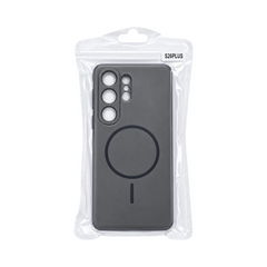 OBtech dark grey protective phone case for Samsung Galaxy S26 Plus with magnetic charging ring in plastic packaging