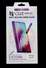 Sixty seconds speed paste UV glass