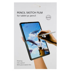 Pencil Sketch Film Protector For iPads & Android Tablets Tempered Glass
