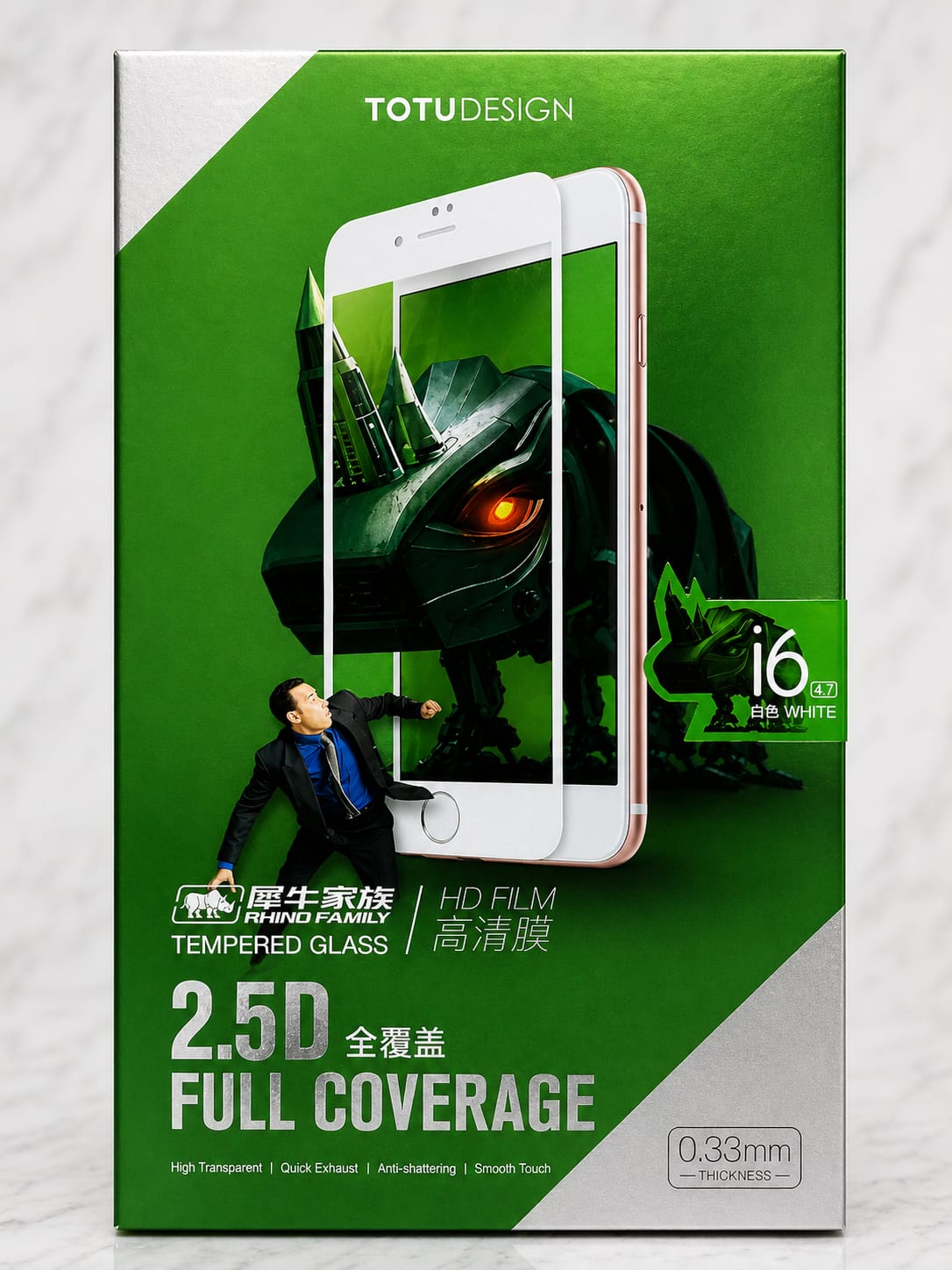 Totu iPhone i6,7 Protector HD Clear (1 pc)
