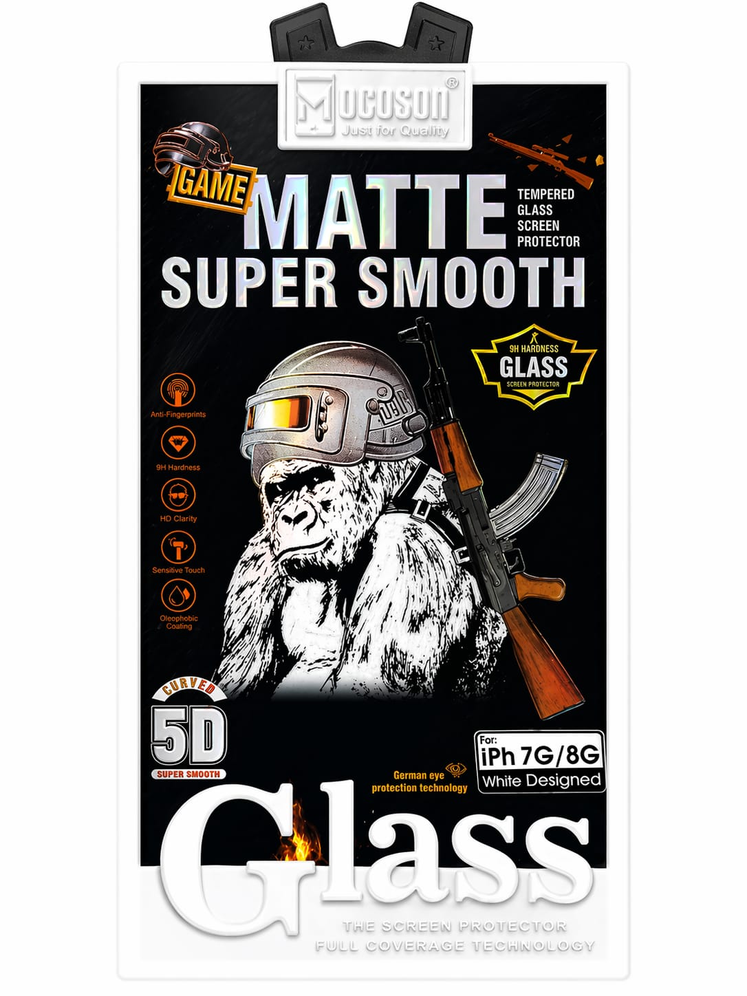 Matte Super Smooth 5D iPh 7G 8G (1 pc)