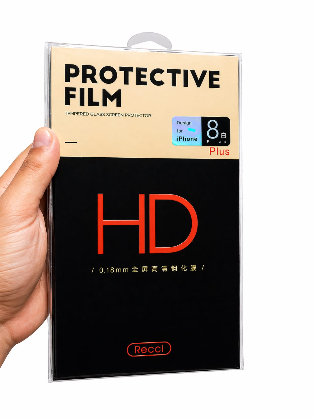 Protective Film iP 8  Pus Tempered Glass
