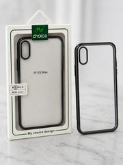 iPhone Transparent Color Border Case