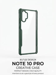 Transparent Sharp Color Border Case