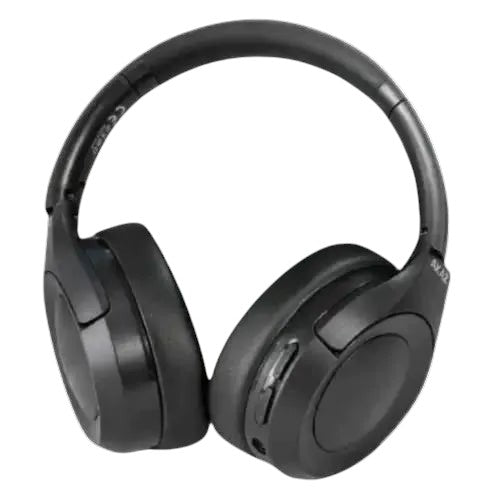 OBtech AKAZ ANC-L50 black wireless over-ear headphones with active noise cancellation and cushioned earcups