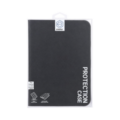OBtech EUORO black book-style protective case for iPad 11 Pro in retail packaging with drop protection features.