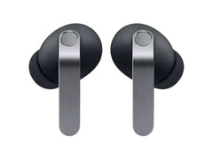 OBtech Galaxy Buds4 Pro wireless earbuds featuring a sleek metal blade design and dark matte finish