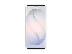 OBtech Galaxy S26 silicone magnetic case in white, featuring a slim, protective design with a soft-touch finish.