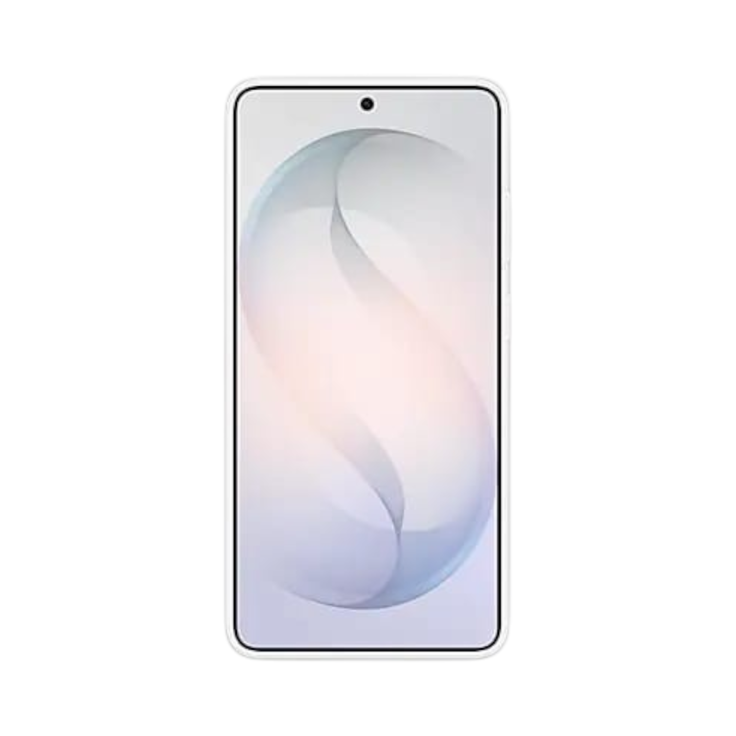 OBtech white silicone magnetic case on a Galaxy S26 Ultra, featuring a slim, protective design with a clean finish.