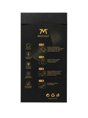 OBtech MOHTUUT HD clear tempered glass screen protector packaging with installation instructions for iPhone series