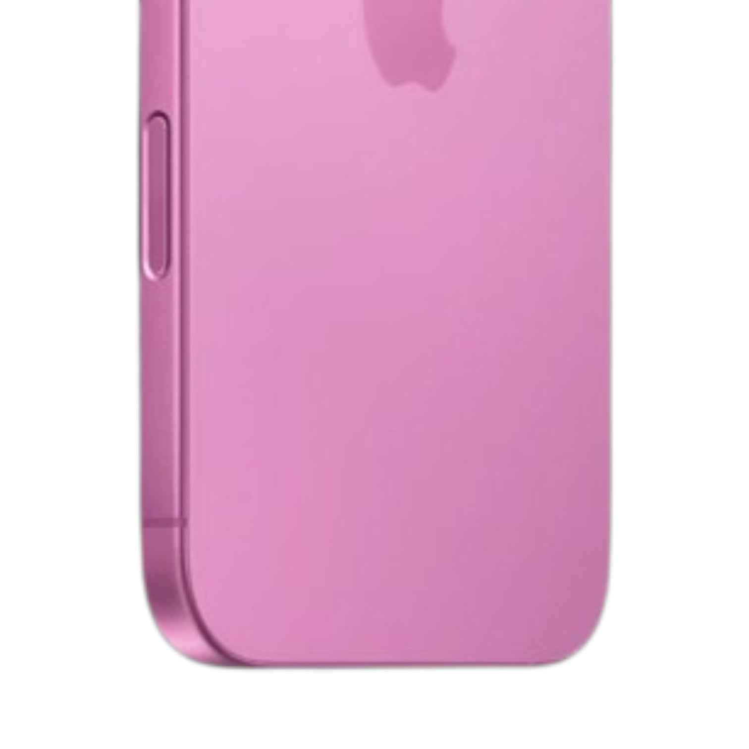 OBtech pink iPhone 16 smartphone back view showing the durable design and Apple logo
