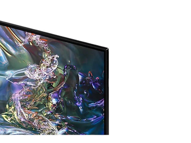 OBtech Samsung 55 inch QLED 4K smart TV featuring an ultra-slim AirSlim bezel and vibrant high-resolution display.