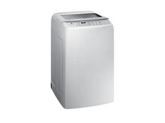 OBtech Samsung 7Kg top-load washing machine with Eco bubble technology and digital control panel in white finish.