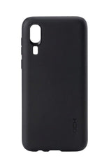 OBtech black silicone protective case for Samsung A2 Core with precise cutouts and a smooth, non-slip finish.