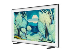 OBtech Samsung 65 inch The Frame 4K QLED smart TV displaying artwork on a matte anti-reflection screen.