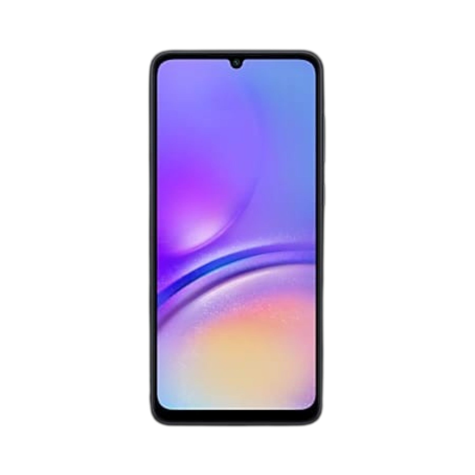OBtech Samsung Galaxy A05 smartphone with a 6.7-inch HD+ display and slim black bezel design