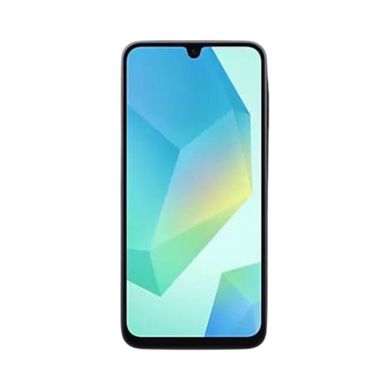 OBtech Samsung Galaxy A16 smartphone with a vibrant 6.7-inch Super AMOLED display and slim black bezels