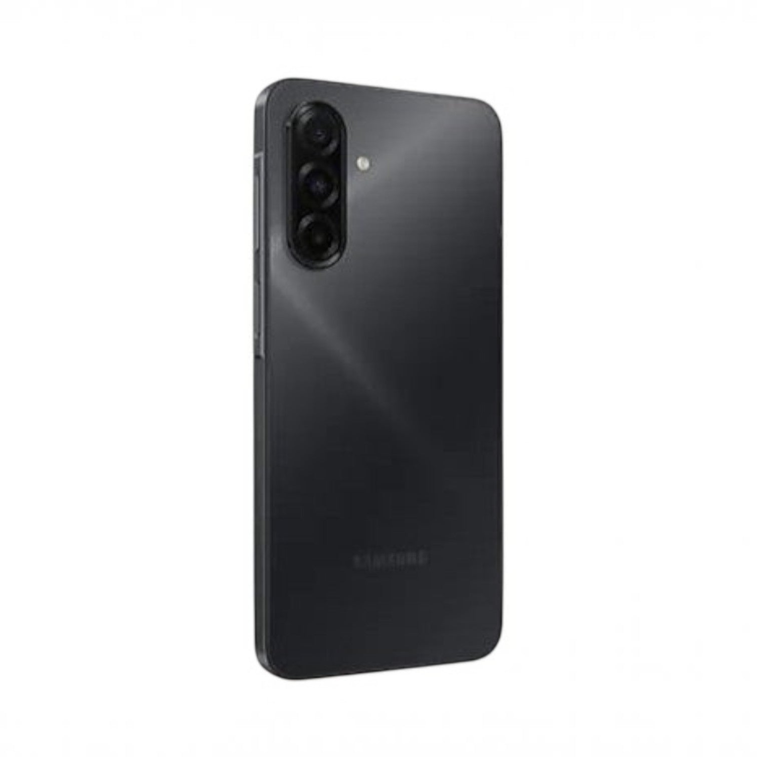 OBtech Samsung Galaxy A17 smartphone in black with a triple camera system and sleek modern design