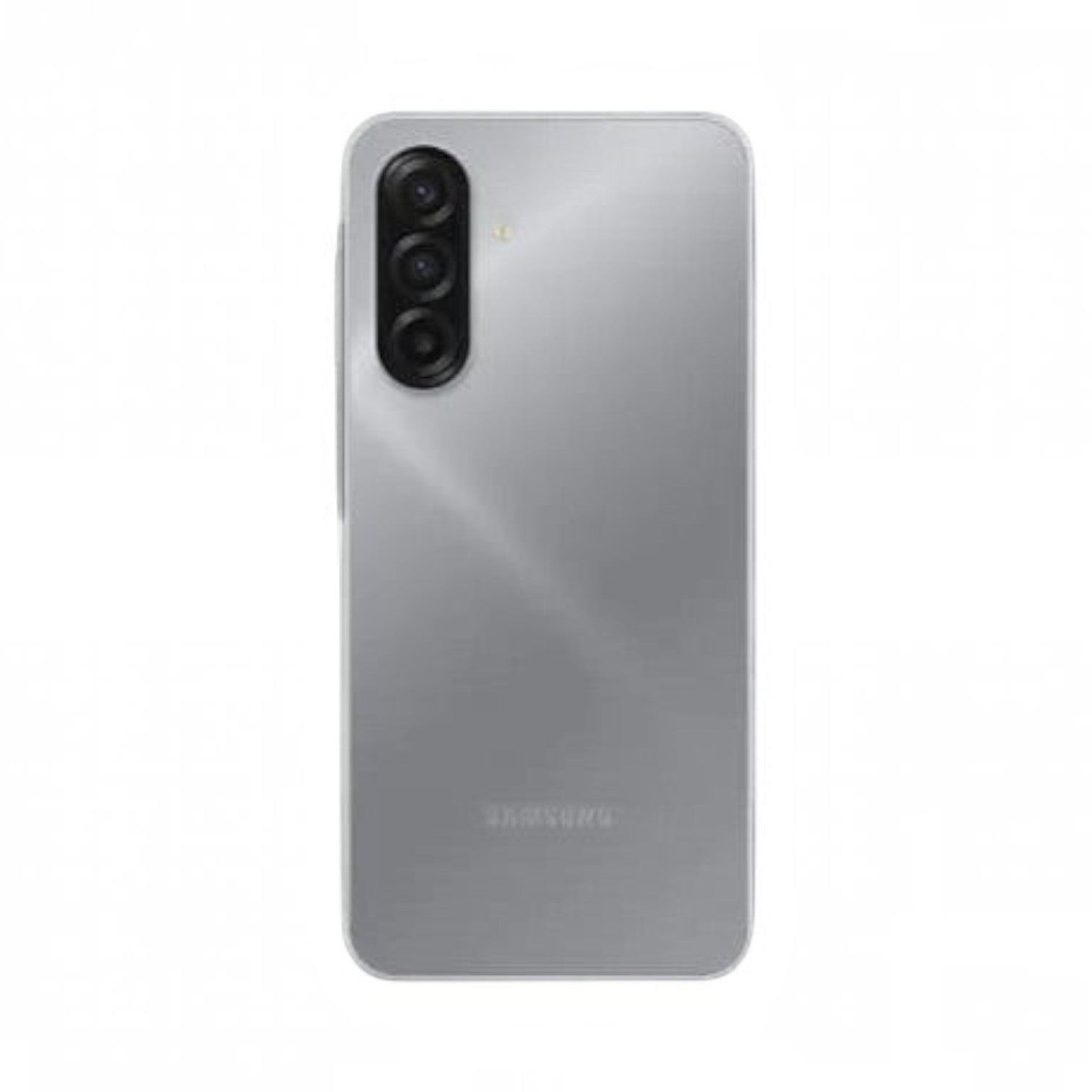 OBtech Samsung Galaxy A17 smartphone in silver with a triple camera system and sleek modern back design