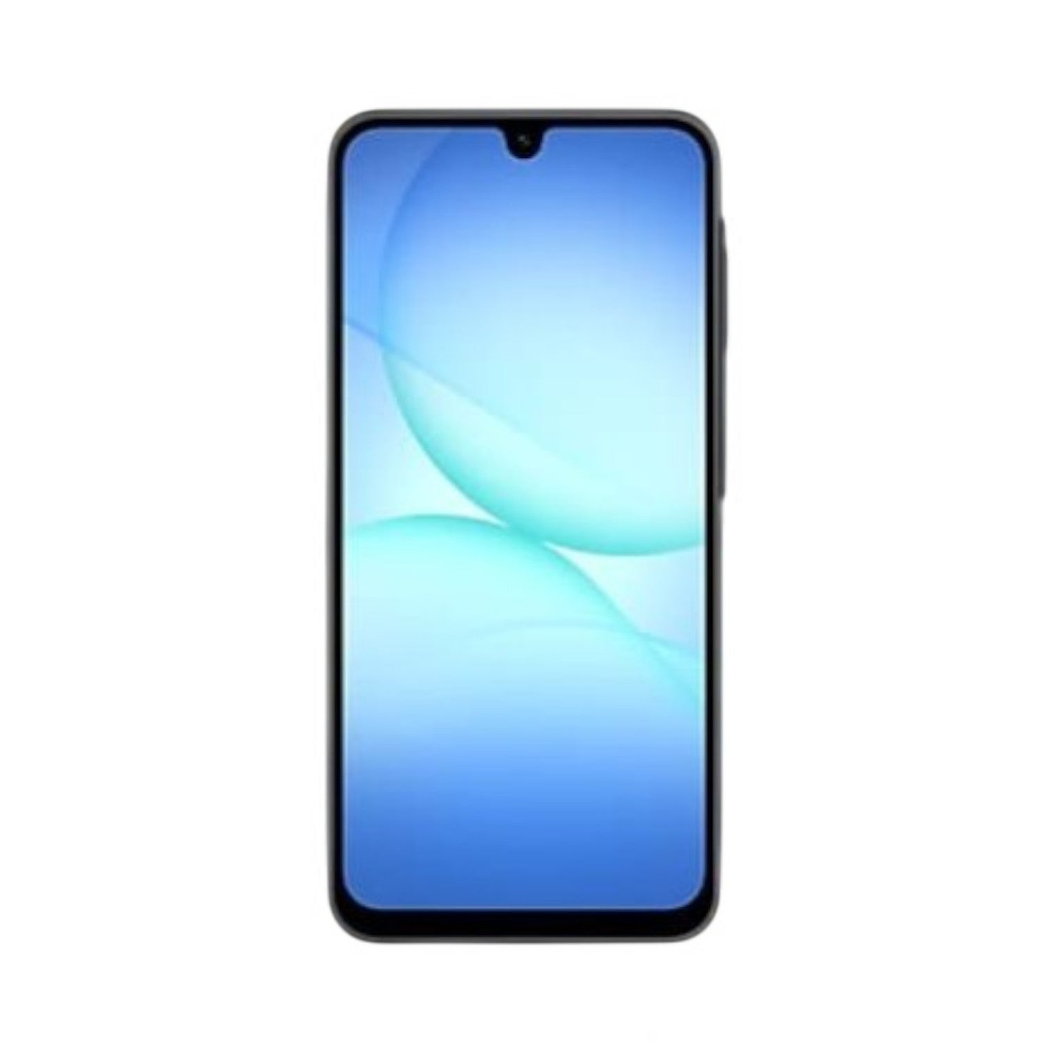 OBtech Samsung Galaxy A17 smartphone with a 6.7-inch Super AMOLED display and slim black bezels.