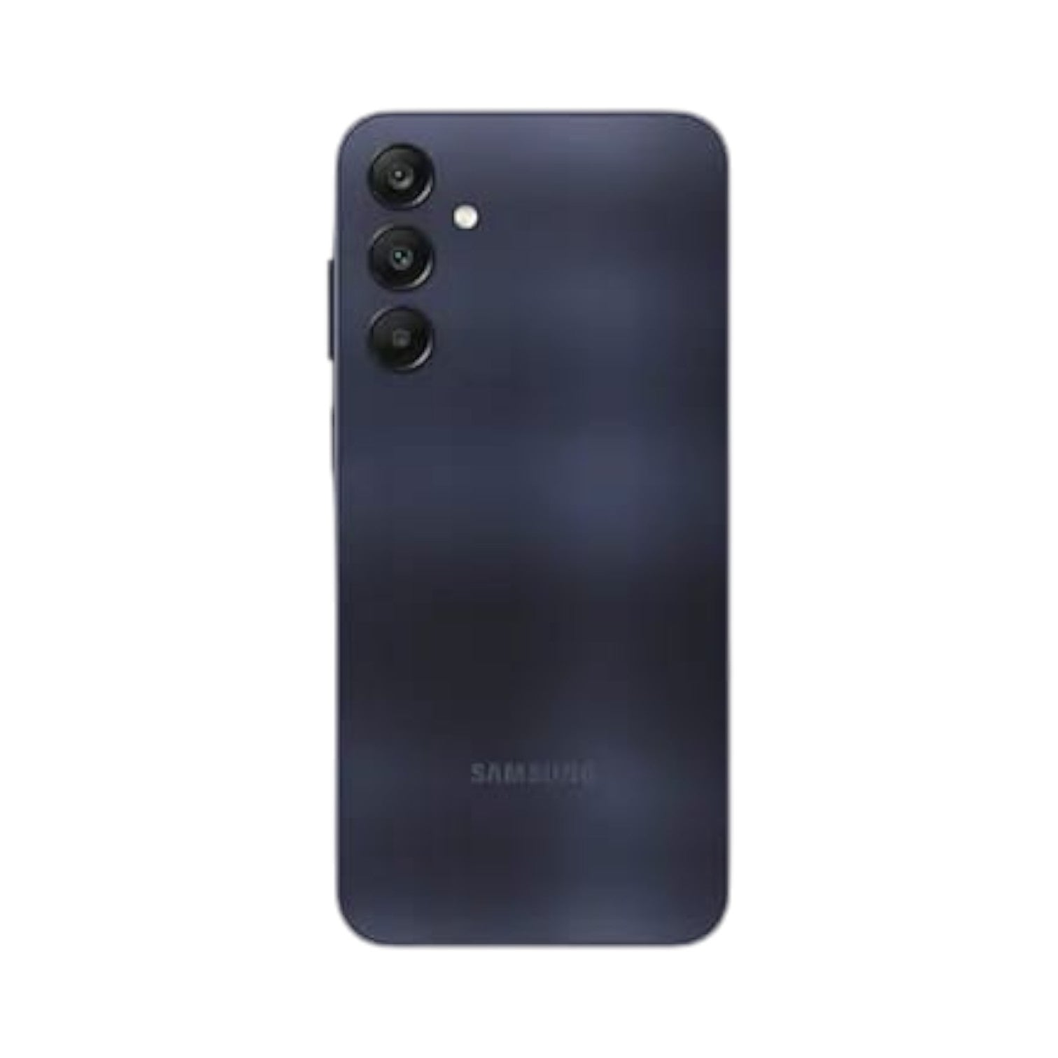 OBtech Samsung Galaxy A25 5G smartphone in dark blue with a triple camera system and sleek back panel design