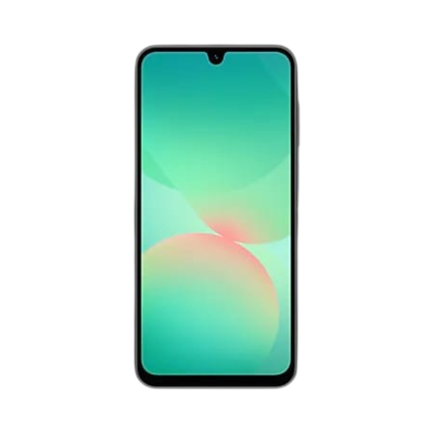 OBtech Samsung Galaxy A26 5G smartphone featuring a vibrant 6.7-inch Super AMOLED display with a front-facing camera.