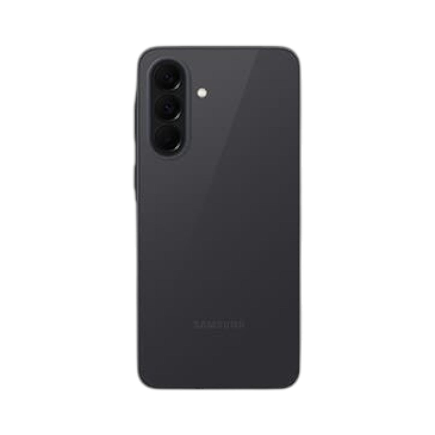 OBtech Samsung Galaxy A37 5G smartphone in charcoal grey with a triple camera setup on a clean white background