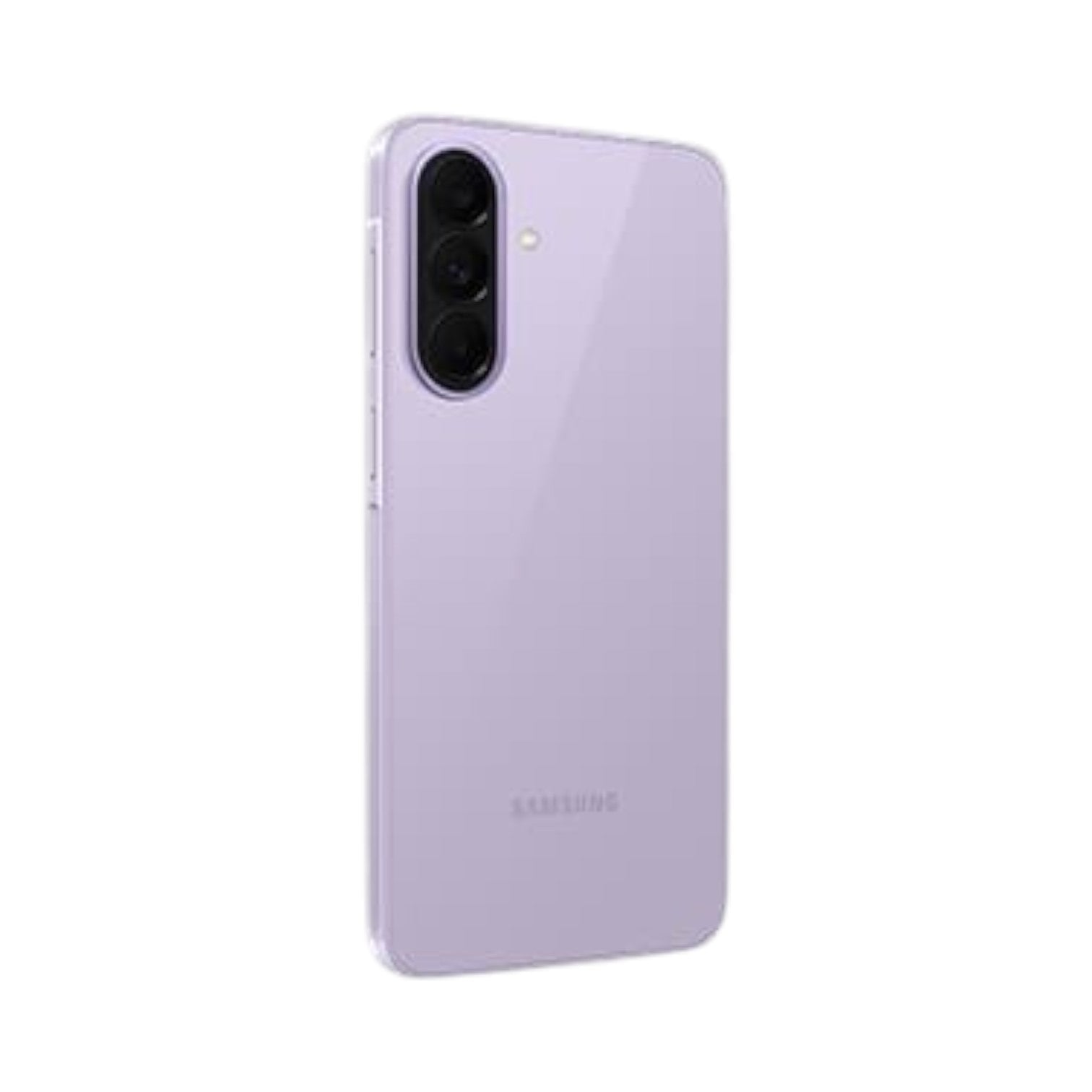 OBtech Samsung Galaxy A37 5G smartphone in light purple with a triple rear camera system and sleek modern design.