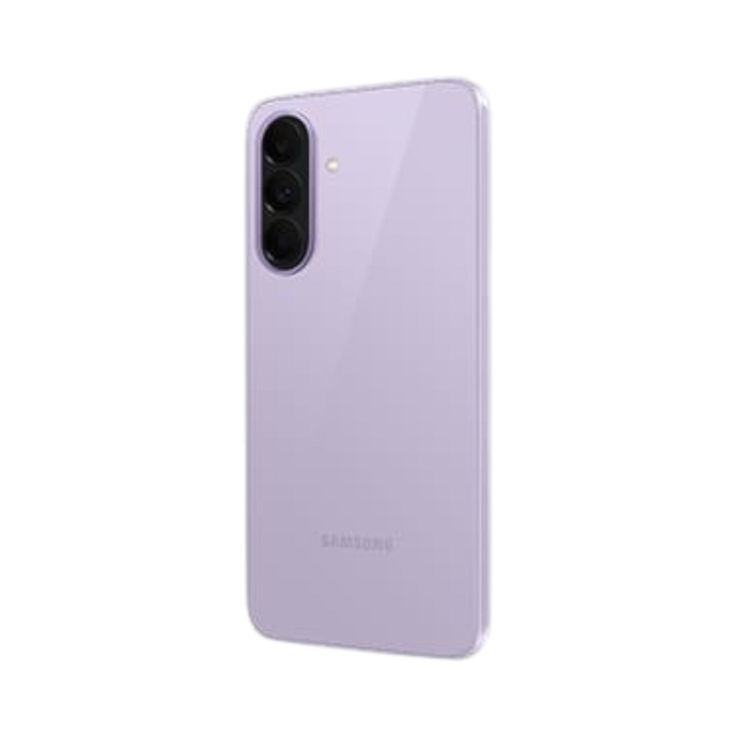 OBtech Samsung Galaxy A37 5G smartphone in light purple with a triple camera setup on the back