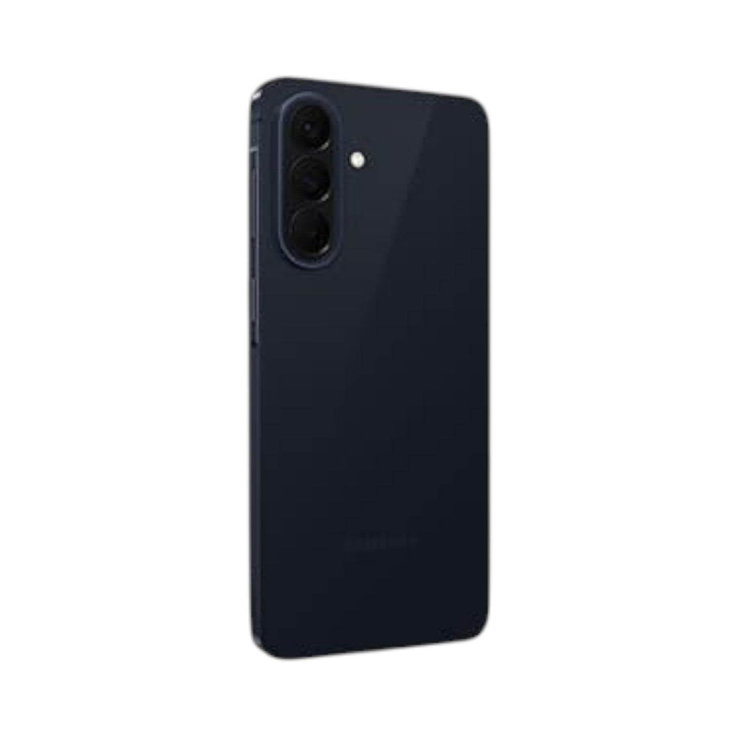 OBtech Samsung Galaxy A57 5G smartphone in dark blue with a triple camera system and sleek slim design