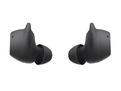 OBtech Samsung Galaxy Buds FE wireless earbuds in graphite with ergonomic wingtip design for a secure fit.