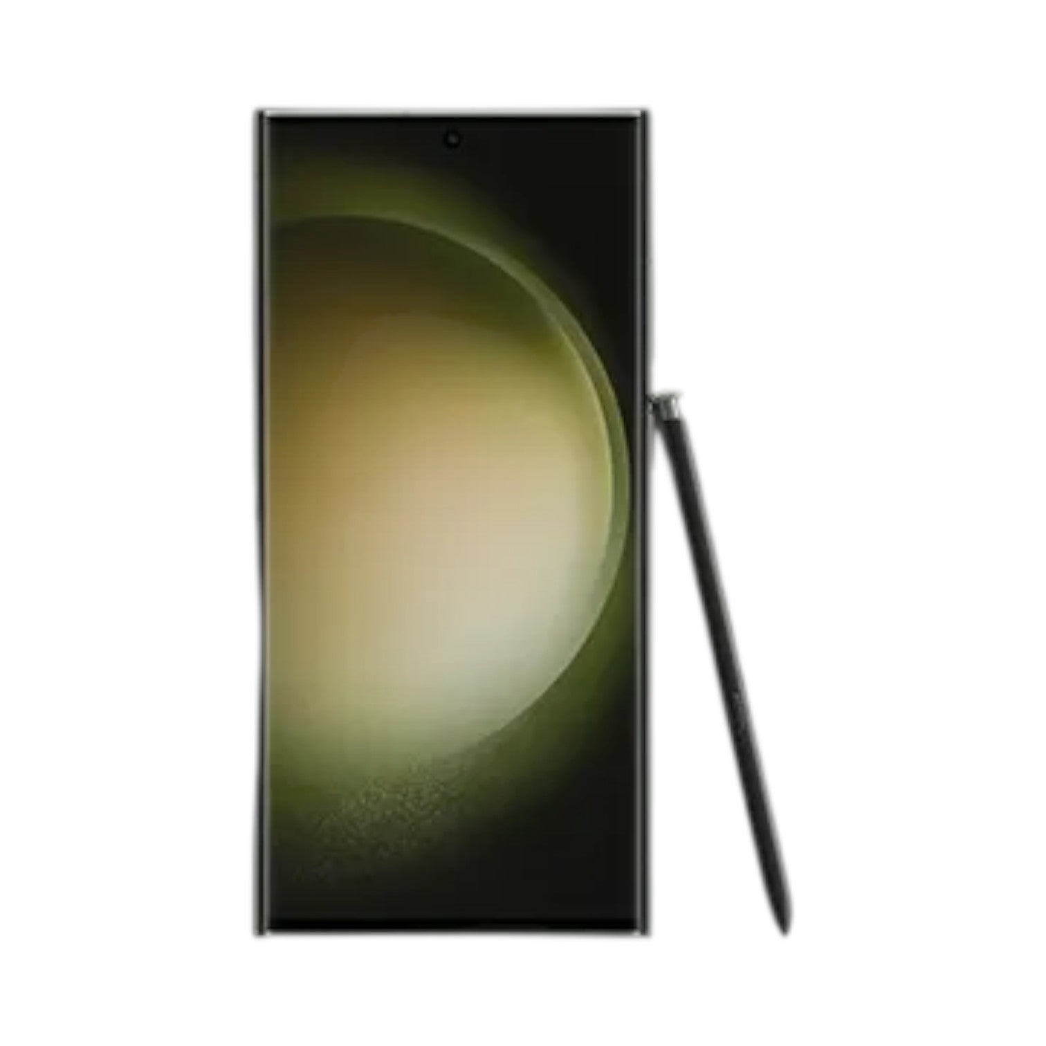 OBtech Samsung Galaxy S23 Ultra smartphone with S Pen stylus, featuring a large vibrant display and premium design.