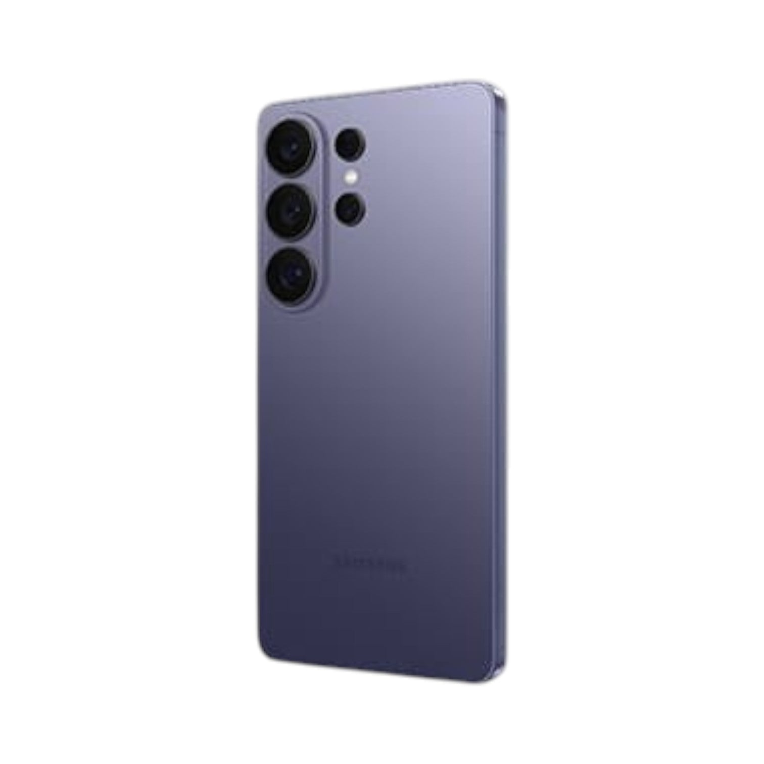 OBtech Samsung Galaxy S26 Ultra smartphone in purple with a quad camera system and premium glass back design.