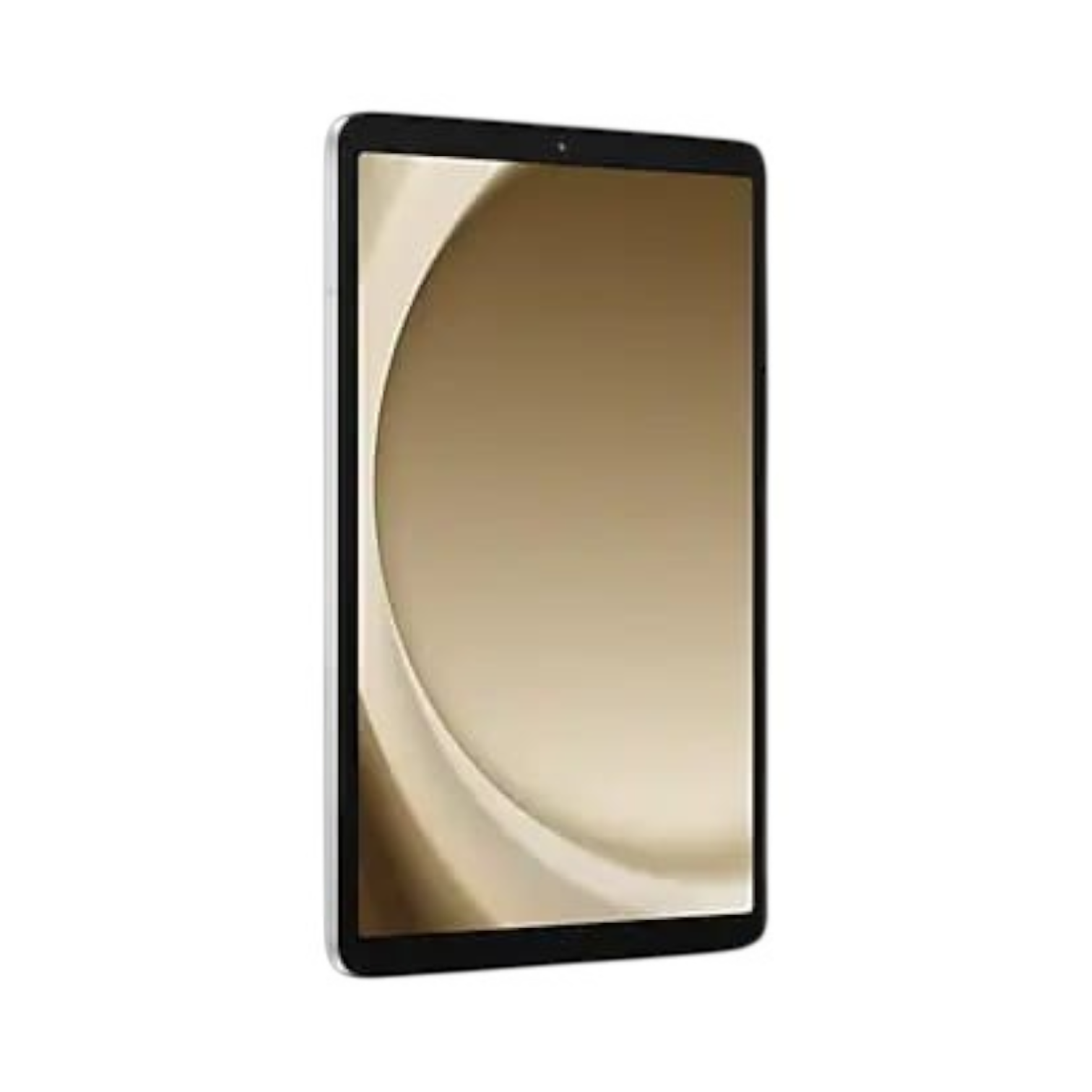 OBtech Samsung Galaxy Tab A9 LTE tablet with a slim metal design and 8.7-inch display on a black background