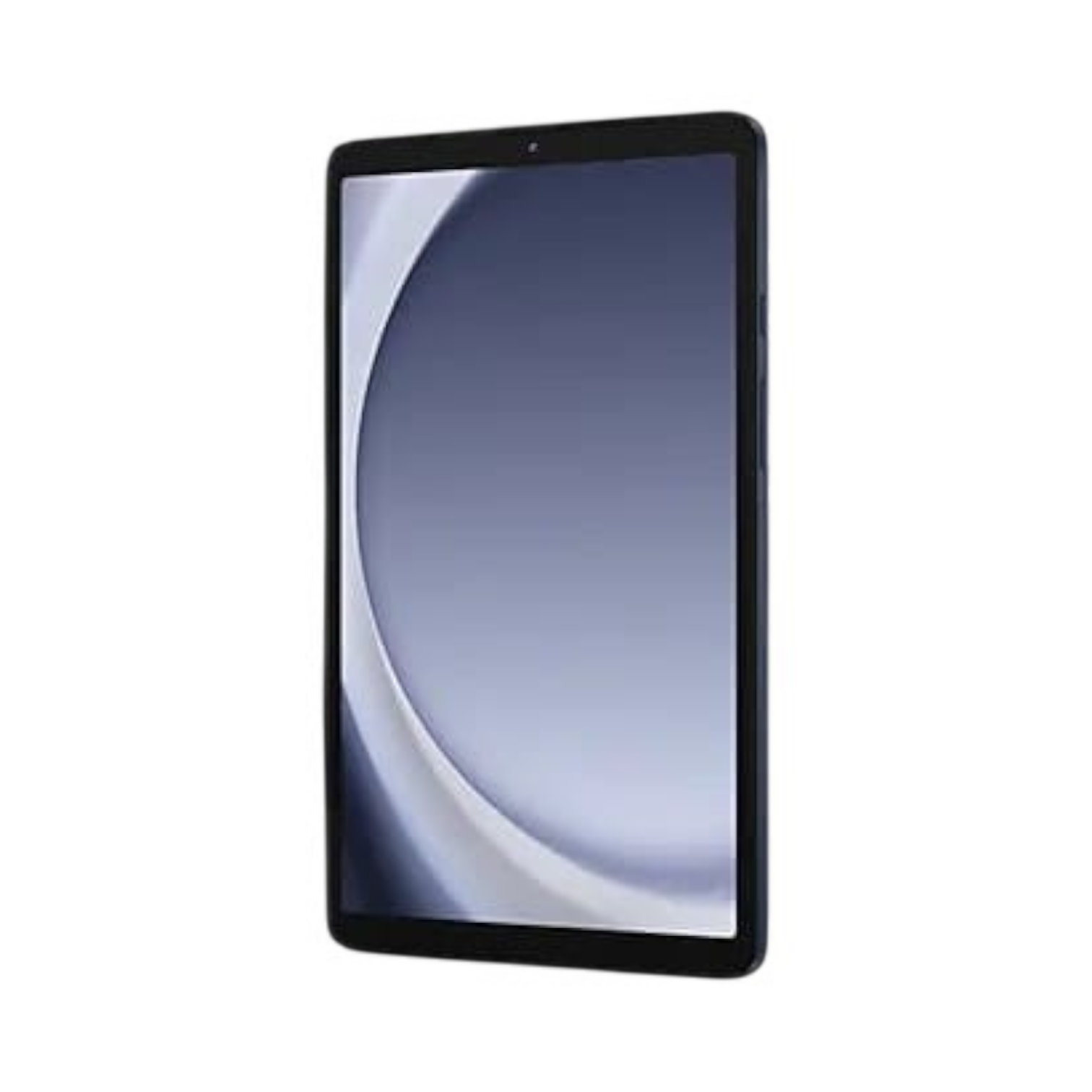 OBtech Samsung Galaxy Tab A9 LTE tablet with a slim metal design and 8.7-inch display on a black background