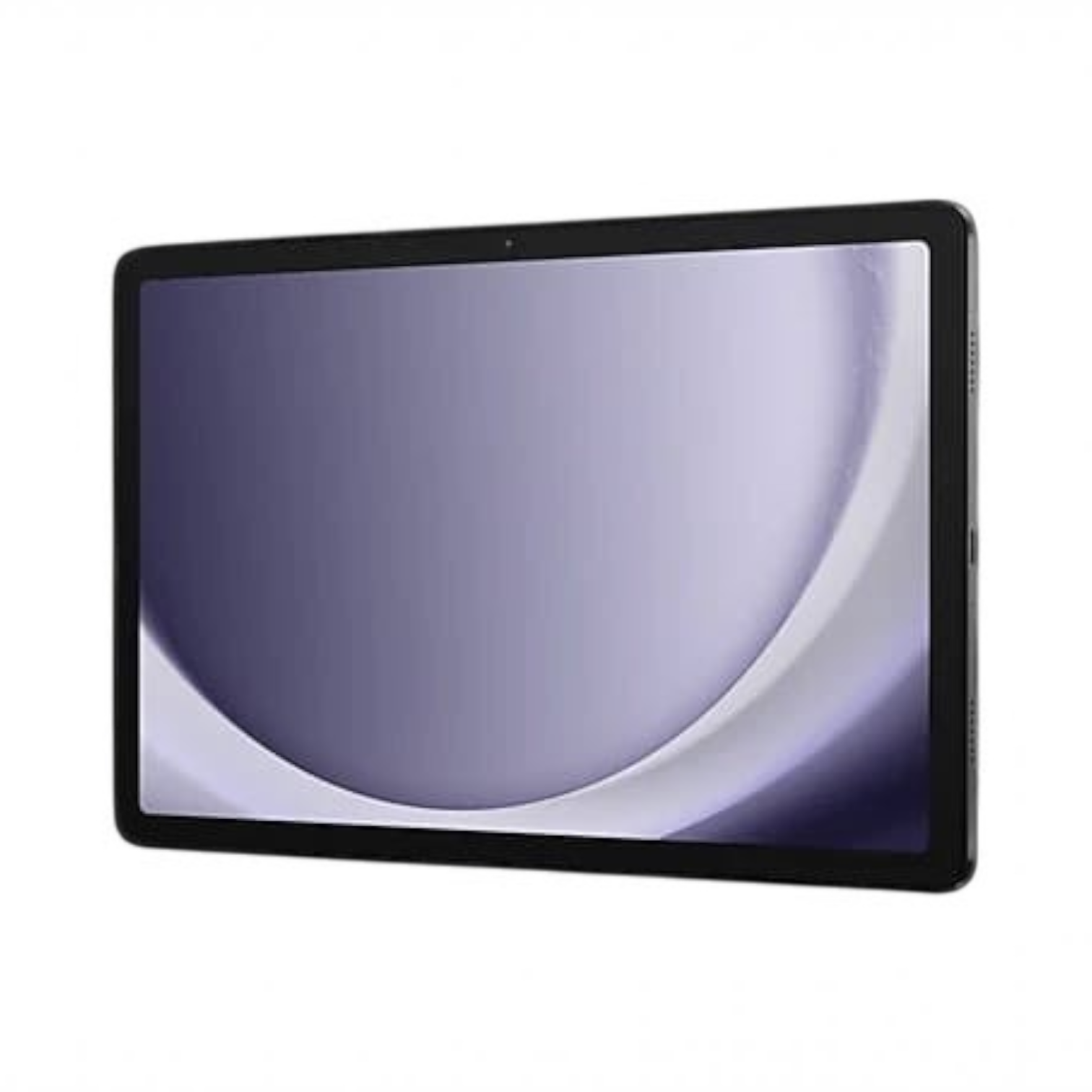 OBtech Samsung Galaxy Tab A9+ 5G tablet with an 11-inch display shown in a sleek black metal design