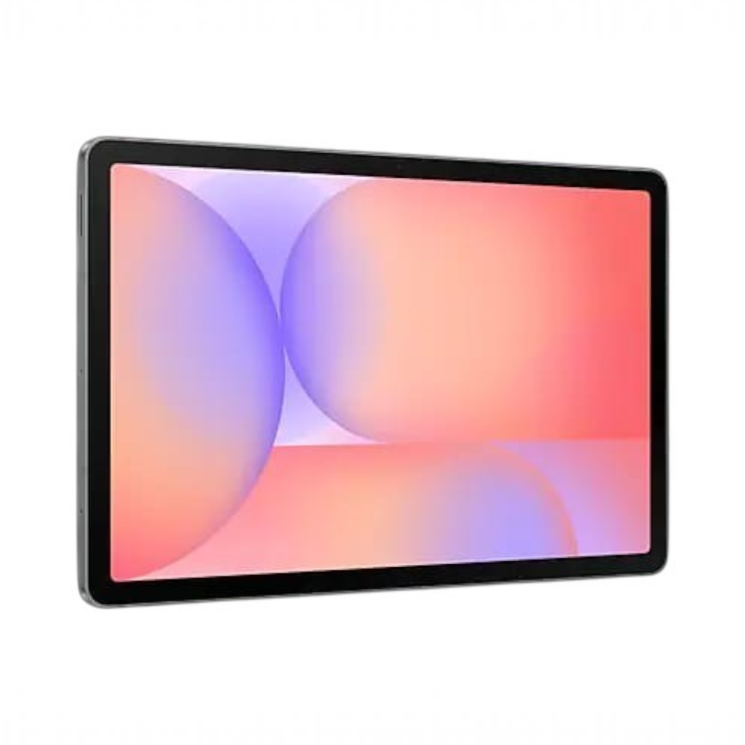OBtech Samsung Galaxy Tab S10 Lite tablet with a vibrant abstract screen display shown from a side angle