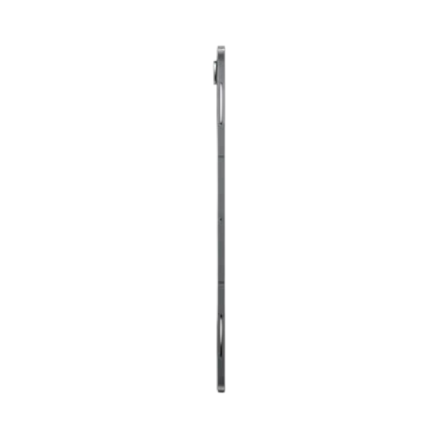 OBtech Samsung Galaxy Tab S11 Ultra shown from a slim side profile view against a black background