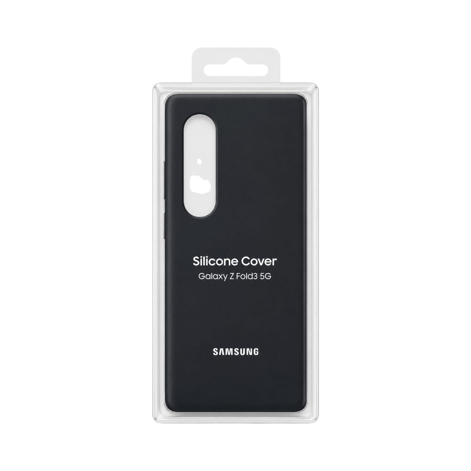 OBtech black silicone protective cover for Samsung Galaxy Z Fold 3 5G in original retail packaging