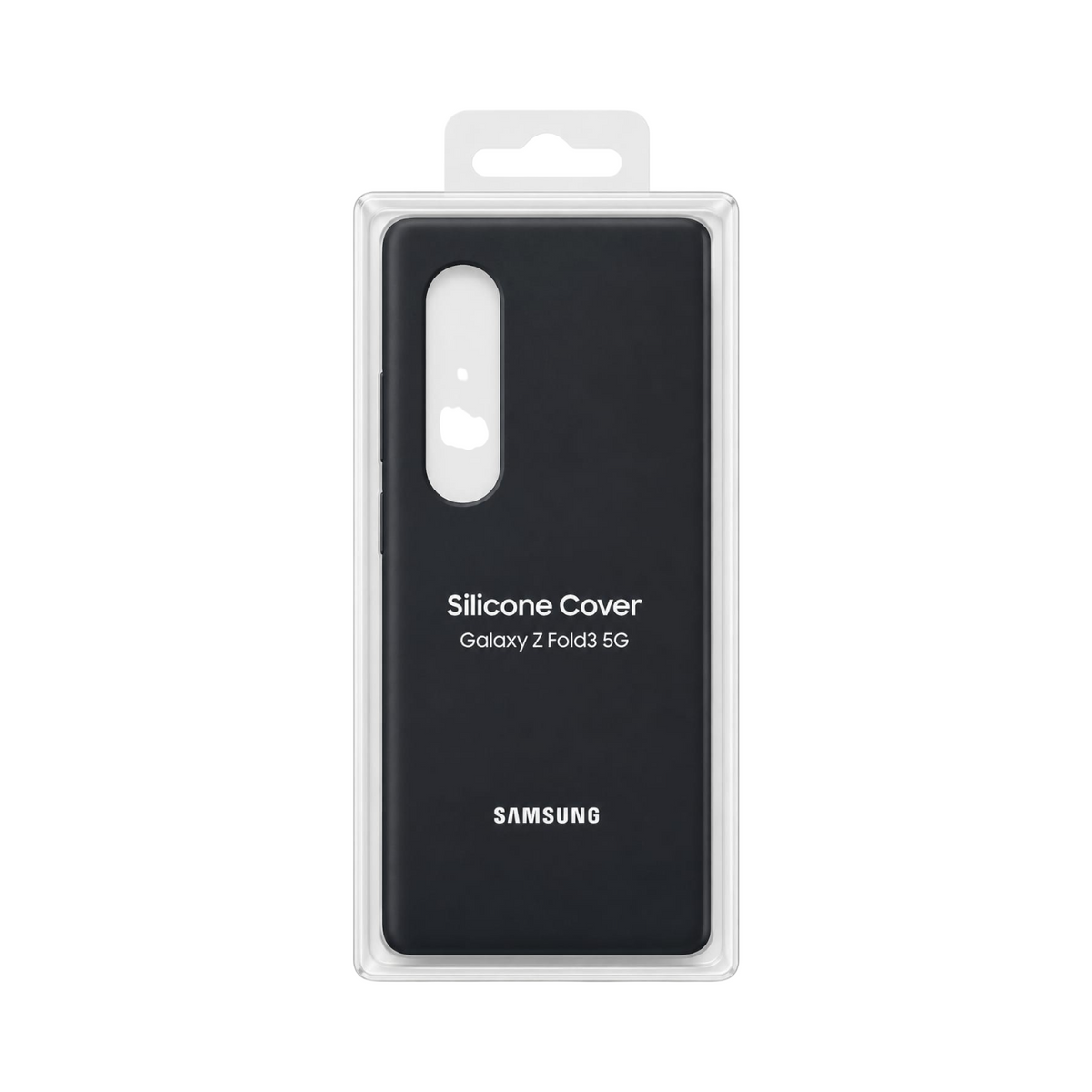 OBtech black silicone protective cover for Samsung Galaxy Z Fold 3 5G in original retail packaging