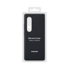 OBtech black silicone protective cover for Samsung Galaxy Z Fold 3 5G in original retail packaging