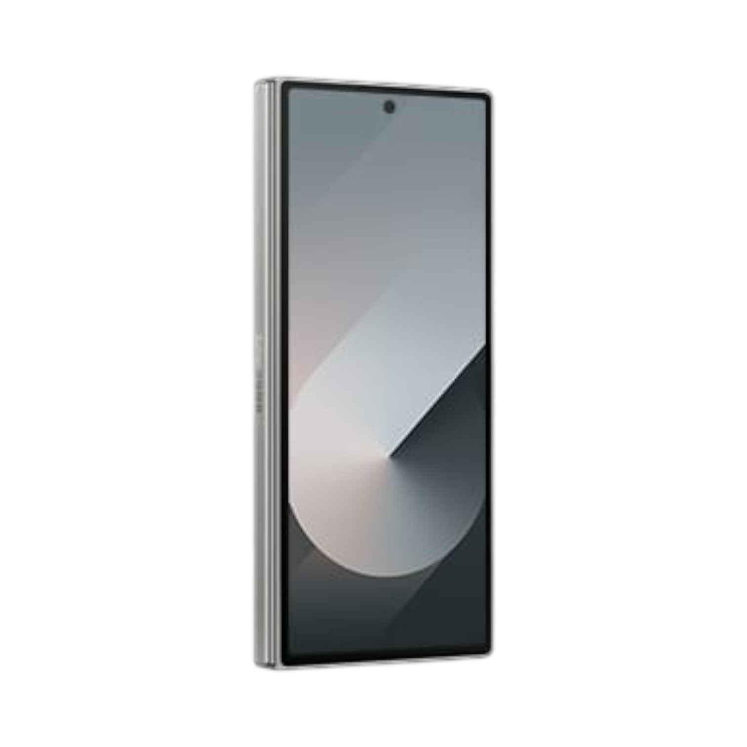 OBtech Samsung Galaxy Z Fold6 smartphone in a closed, slim foldable design with a 6.3-inch cover display.