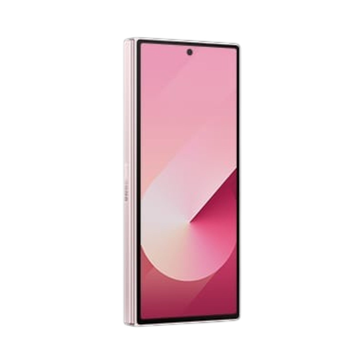 OBtech Samsung Galaxy Z Fold6 smartphone in pink, shown from the front with the cover display active.