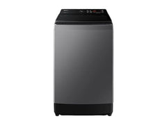OBtech Samsung 15kg top-load washing machine with Eco bubble technology and a sleek grey finish.