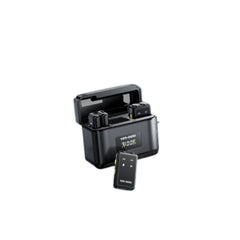 OBtech Ven-Dens VD-MIC017 dual wireless microphone system with charging case and digital battery display